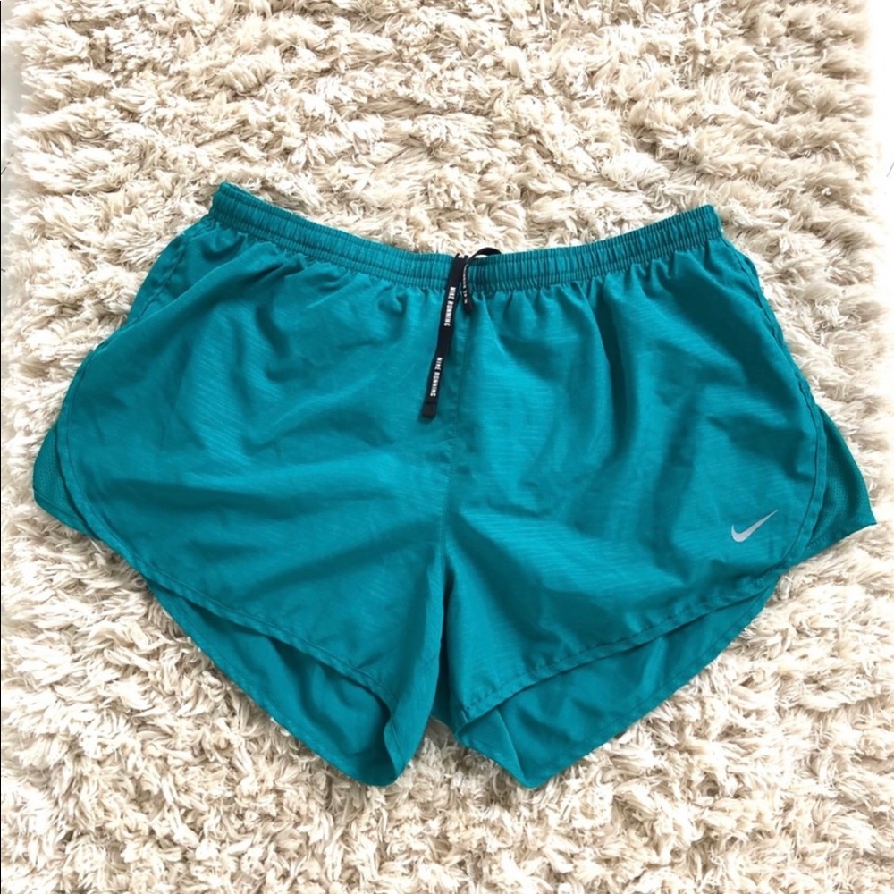 Teal Nike shorts